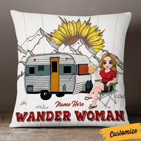 Personalized Love Camping Wander Woman Pillow JR196 95O36 thumb 1