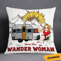 Personalized Love Camping Wander Woman Pillow JR196 95O36 thumb 1