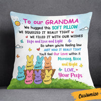 Personalized Easter Grandma Peeps Pillow JR193 95O36 thumb 1