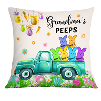 Personalized Easter Grandma Peeps Pillow JR248 24O24 thumb 1