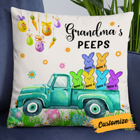 Personalized Easter Grandma Peeps Pillow JR248 24O24 thumb 1
