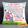 Personalized Mom Grandma To My Son Grandson Dinosaur Spanish Pillow JR202 30O24 1