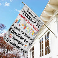 Personalized Deck Gardening Outdoor Spanish Flag JR203 26O57 thumb 1