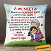 Personalized Granddaughter Nieta Spanish Pillow JR203 30O36 1