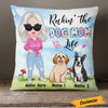 Personalized Easter Dog Mom Life Pillow JR216 24O23 1