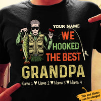 Personalized Dad Grandpa Fishing T Shirt MR201 67O47 thumb 1