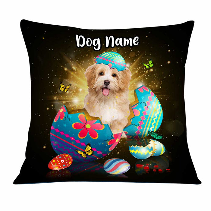 Personalized Easter Dog Cat Photo Pillow JR2410 24O23 1