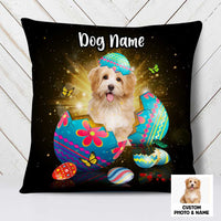 Personalized Easter Dog Cat Photo Pillow JR2410 24O23 thumb 1