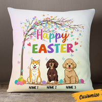 Personalized Easter Dog Mom Pillow JR208 30O36 thumb 1