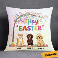 Personalized Easter Dog Mom Pillow JR208 30O36 thumb 1