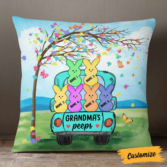 Personalized Easter Grandma Peeps Pillow FB103 24O57 1
