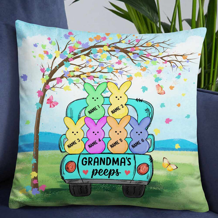 Personalized Easter Grandma Peeps Pillow FB103 24O57 1
