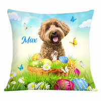 Personalized Easter Dog Cat Photo Pillow JR201 85O34 thumb 1