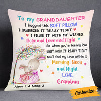 Personalized Easter Granddaughter Pillow JR204 30O53 thumb 1