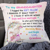 Personalized Easter Granddaughter Pillow JR204 30O53 1