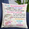 Personalized Easter Granddaughter Pillow JR204 30O53 1