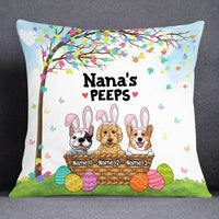 Personalized Easter Dog Mom Pillow JR2011 26O53 thumb 1
