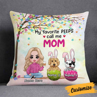 Personalized Easter Dog Mom Pillow JR208 26O58 thumb 1