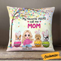 Personalized Easter Dog Mom Pillow JR208 26O58 thumb 1