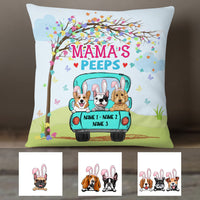 Personalized Easter Dog Mom Pillow JR207 30O36 thumb 1