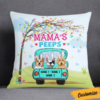 Personalized Easter Dog Mom Pillow JR207 30O36 thumb 1