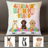 Personalized Easter Dog Mom Pillow JR203 95O36 1