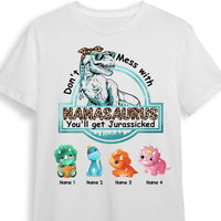 Personalized Grandma Dinosaur T Shirt - Hoodie - Sweatshirt JR202 81O58 17427 thumb 1