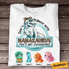 Personalized Grandma Dinosaur T Shirt JR202 81O58 1