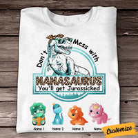 Personalized Grandma Dinosaur T Shirt - Hoodie - Sweatshirt JR202 81O58 17427 thumb 1