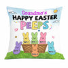 Personalized Easter Grandma Happy Peeps Pillow JR205 23O23 1