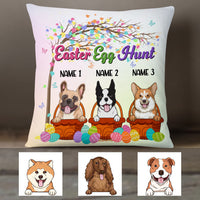 Personalized Easter Dog Mom Pillow JR213 23O36 thumb 1