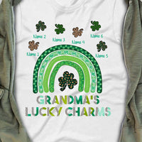 Personalized Grandma Patrick's Day T Shirt JR215 26O34 thumb 1