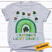 Personalized Grandma Patrick's Day T Shirt JR215 26O34 thumb 1