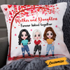 Personalized Mother Daughter Love Pillow JR215 24O24 1
