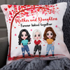 Personalized Mother Daughter Love Pillow JR215 24O24 1