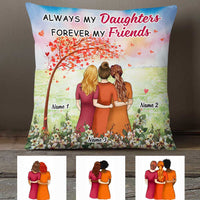 Personalized Mother Daughter Love Pillow JR249 24O23 thumb 1