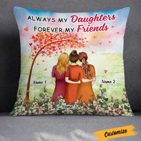 Personalized Mother Daughter Love Pillow JR249 24O23 thumb 1