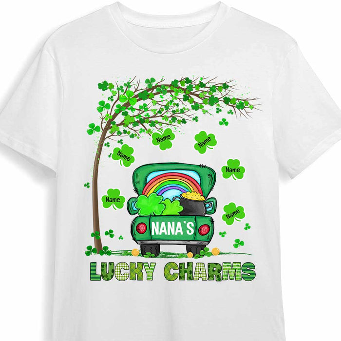 Personalized Mom Grandma Patrick's Day T Shirt JR211 95O47 1
