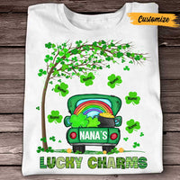 Personalized Mom Grandma Patrick's Day T Shirt JR211 95O47 thumb 1