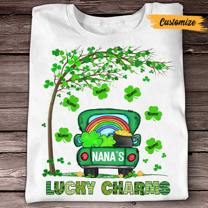 Personalized Mom Grandma Patrick's Day T Shirt JR211 95O47 1