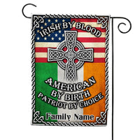 Personalized Patrick's Day Proud Irish American Flag JR211 24O53 thumb 1