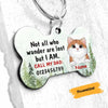 Personalized Cat Lost Wander Bone Pet Tag JR211 81O58 1