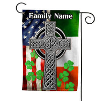 Personalized Patrick's Day Proud Irish Flag JR213 85O53 thumb 1