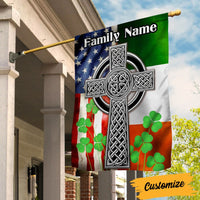 Personalized Patrick's Day Proud Irish Flag JR213 85O53 thumb 1