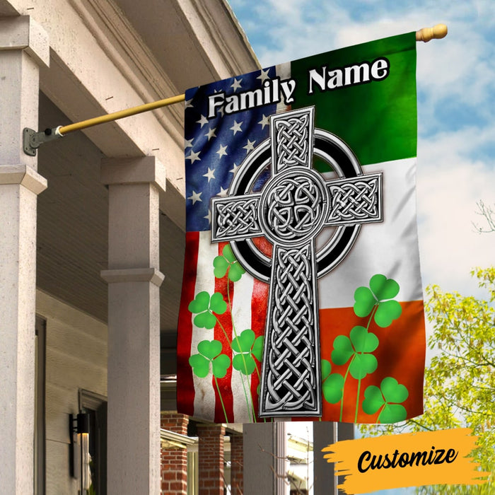 Personalized Patrick's Day Proud Irish Flag JR213 85O53 1