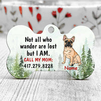 Personalized Dog Lost Wander Bone Pet Tag JR212 81O58 thumb 1