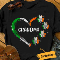 Personalized Mom Grandma Patrick's Day T Shirt JR262 24O57 thumb 1