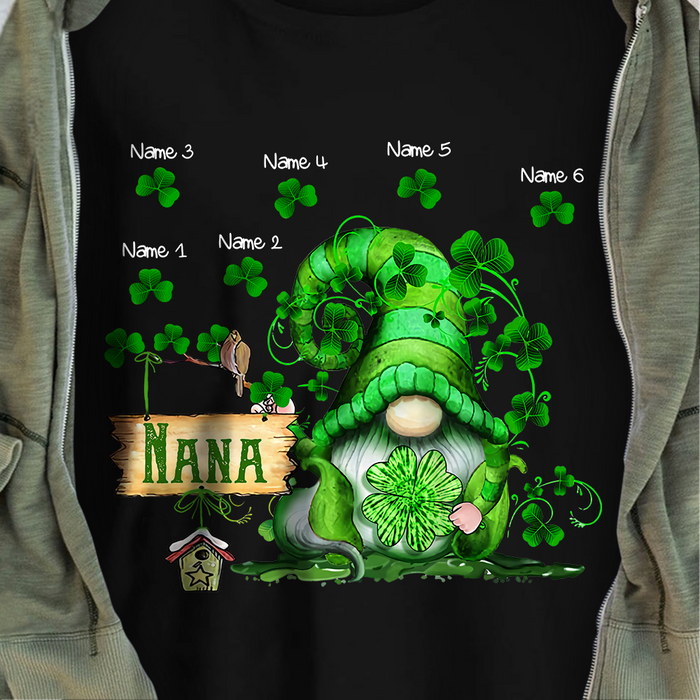 Personalized Mom Grandma Patrick's Day T Shirt JR256 24O23 1