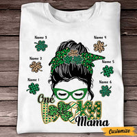 Personalized Mom Grandma Patrick's Day T Shirt JR213 30O47 thumb 1