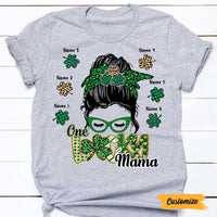 Personalized Mom Grandma Patrick's Day T Shirt JR213 30O47 thumb 1